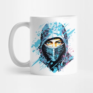 Ninja Game Urbain City Life Mistery Shadow Abstract Mug